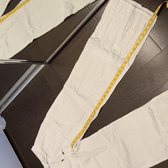 EUC s.S Vintage Guess white beach pants - Picture 3 of 7